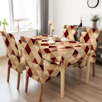 Rust Prism Chair & Table Cover