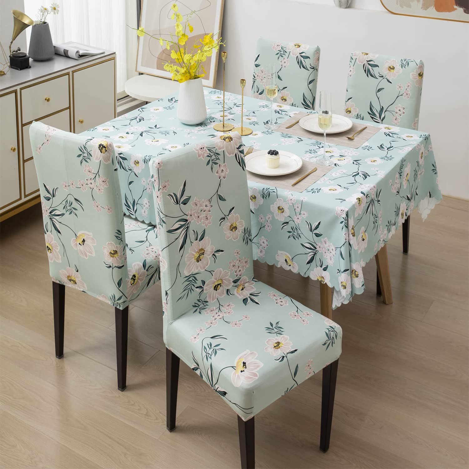 Garden Flower Chair & Table Cover