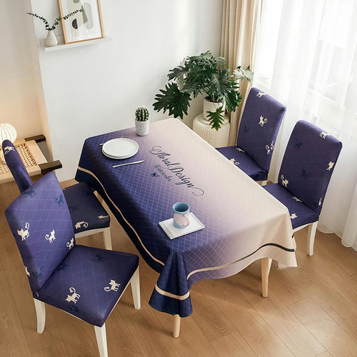 Purple Gradient Chair & Table Cover