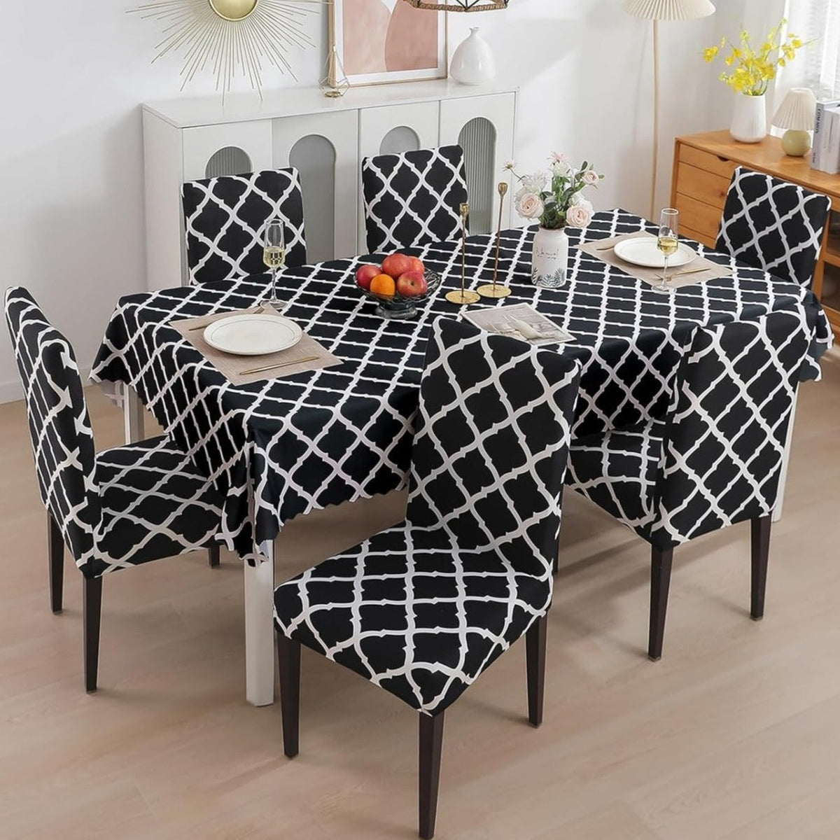 Black Diamond Chair & Table Cover