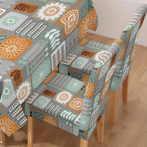 Leaf Art Chair & Table Cover