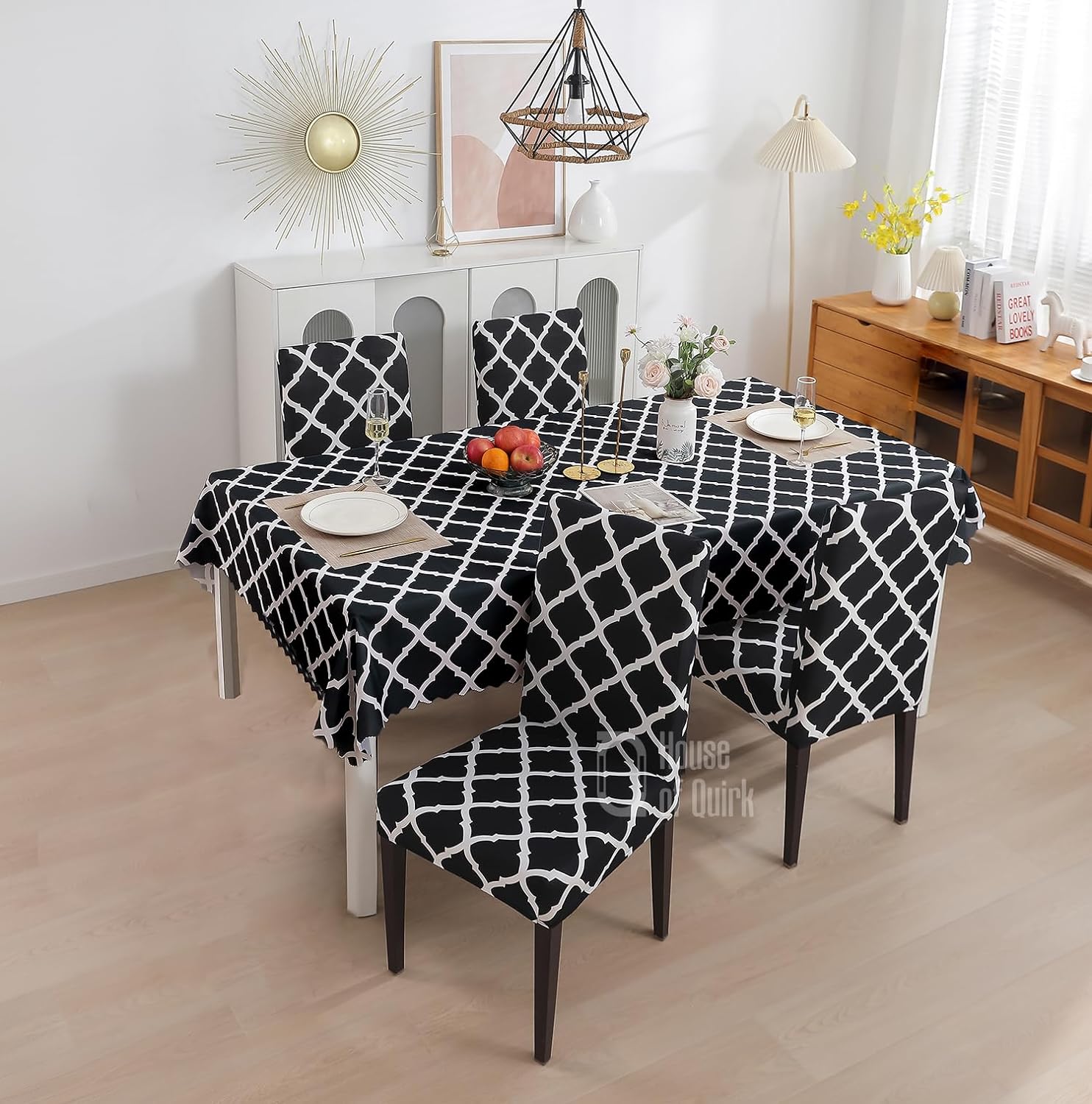 Black Diamond Chair & Table Cover