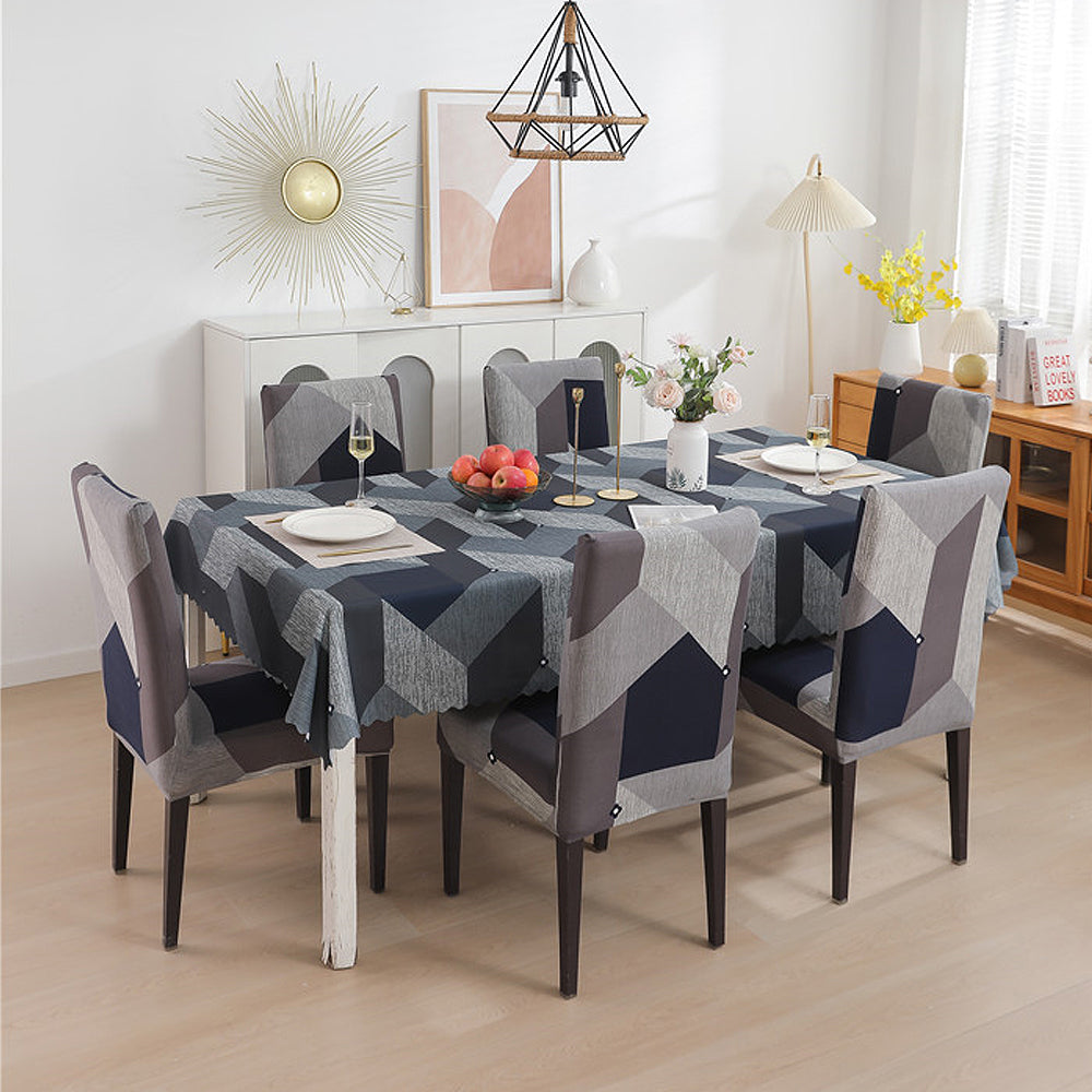 Grey Prism Chair & Table Cover